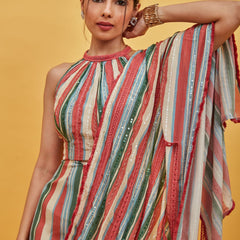 ASHLY STRIPE SAREE