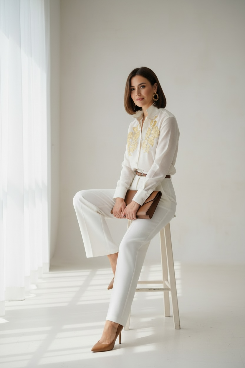 Retro Gota Shirt Golden