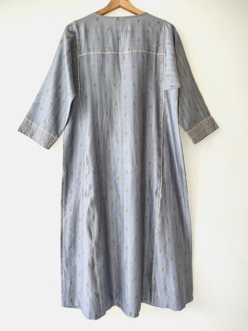 Festive Hand Embroidered Gota Patti Kurta & Pants Set