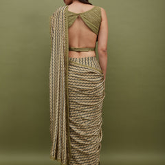 ZALE PRE -DRAPED SAREE