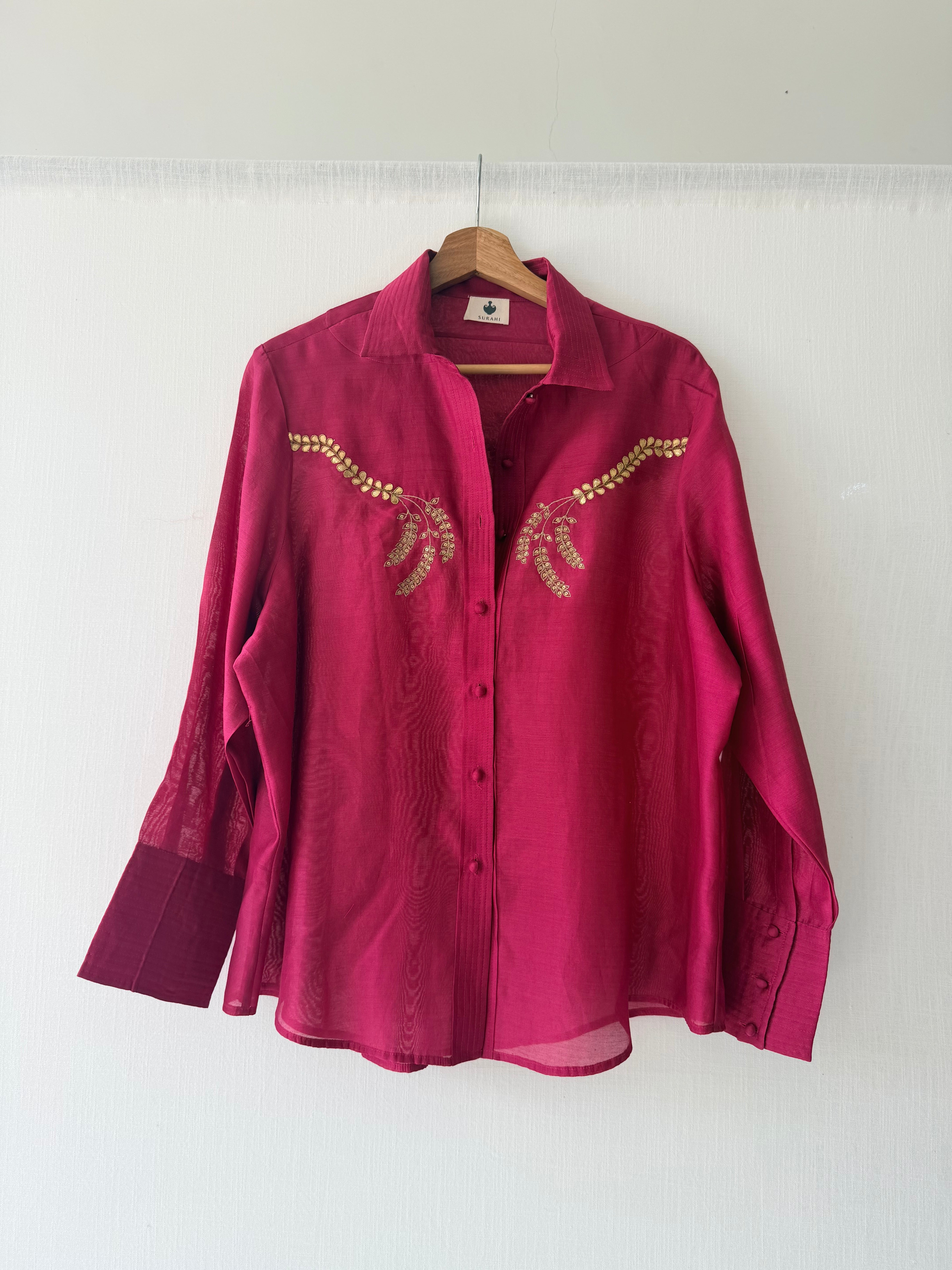 The BAROQUE Shirt - Pink