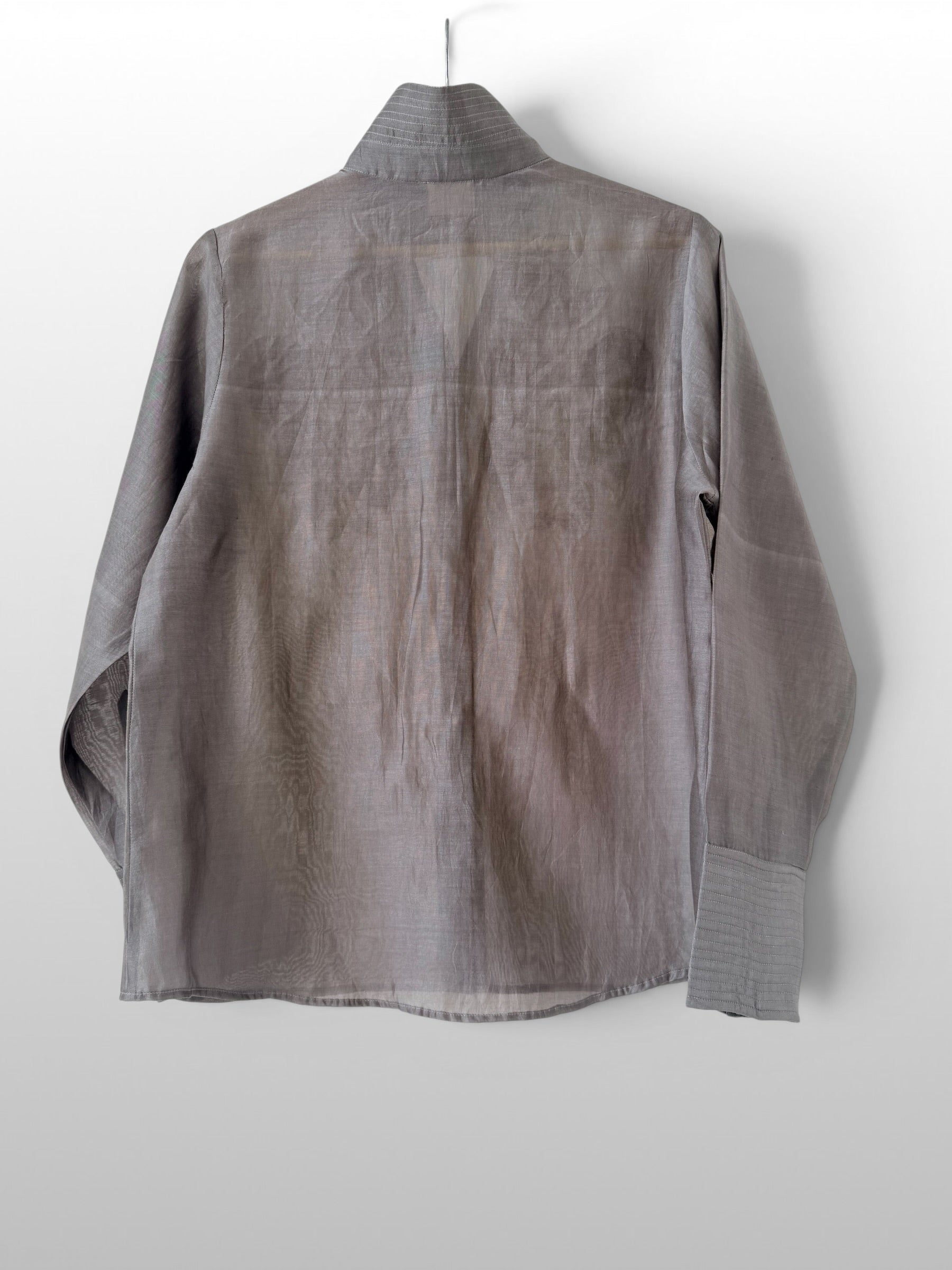 Steel Grey Botanica Gotapatti shirt