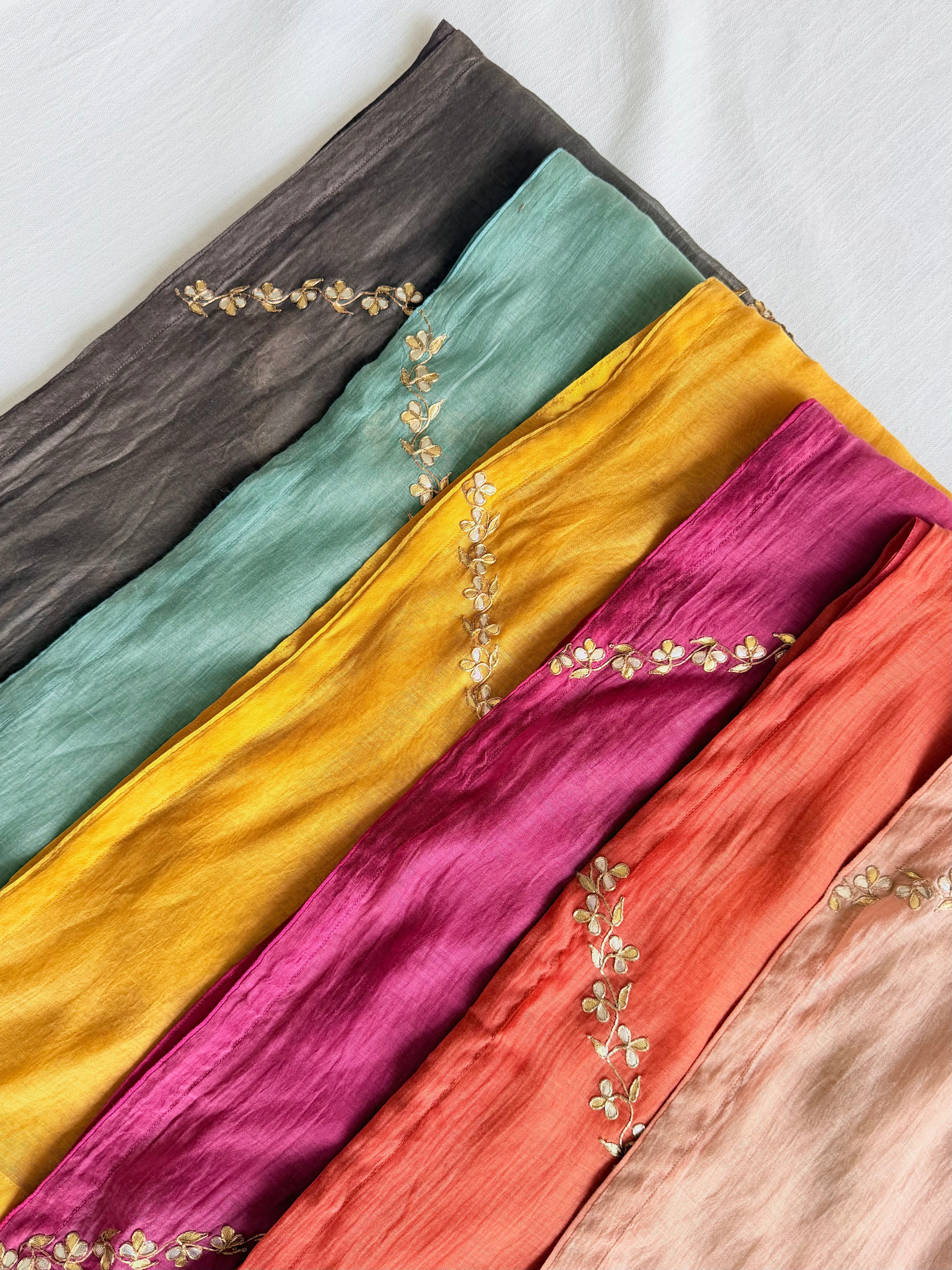 Blush Gota-Patti Handwork Chanderi Dupatta