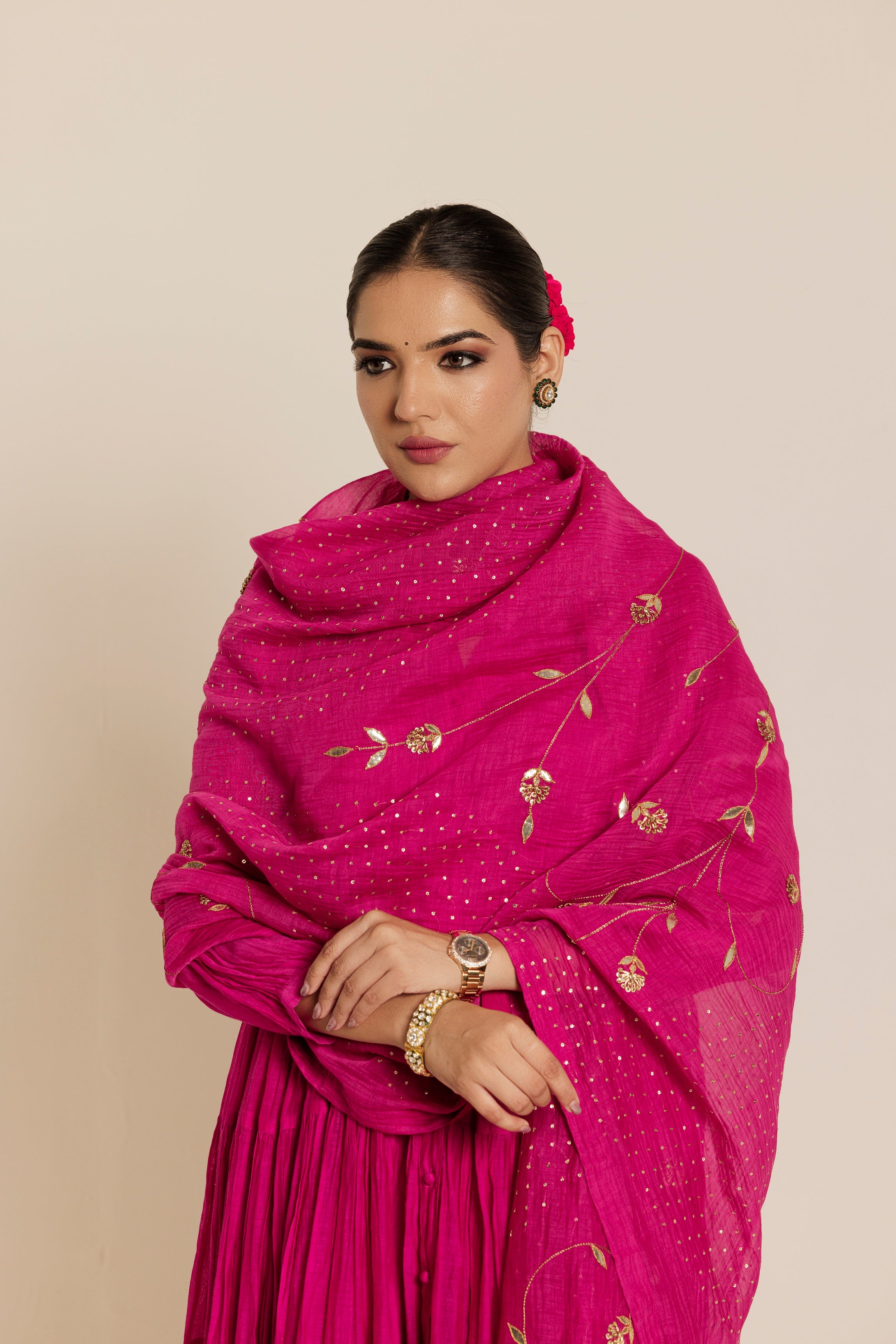 HIRNI Anarkali Kurta Set