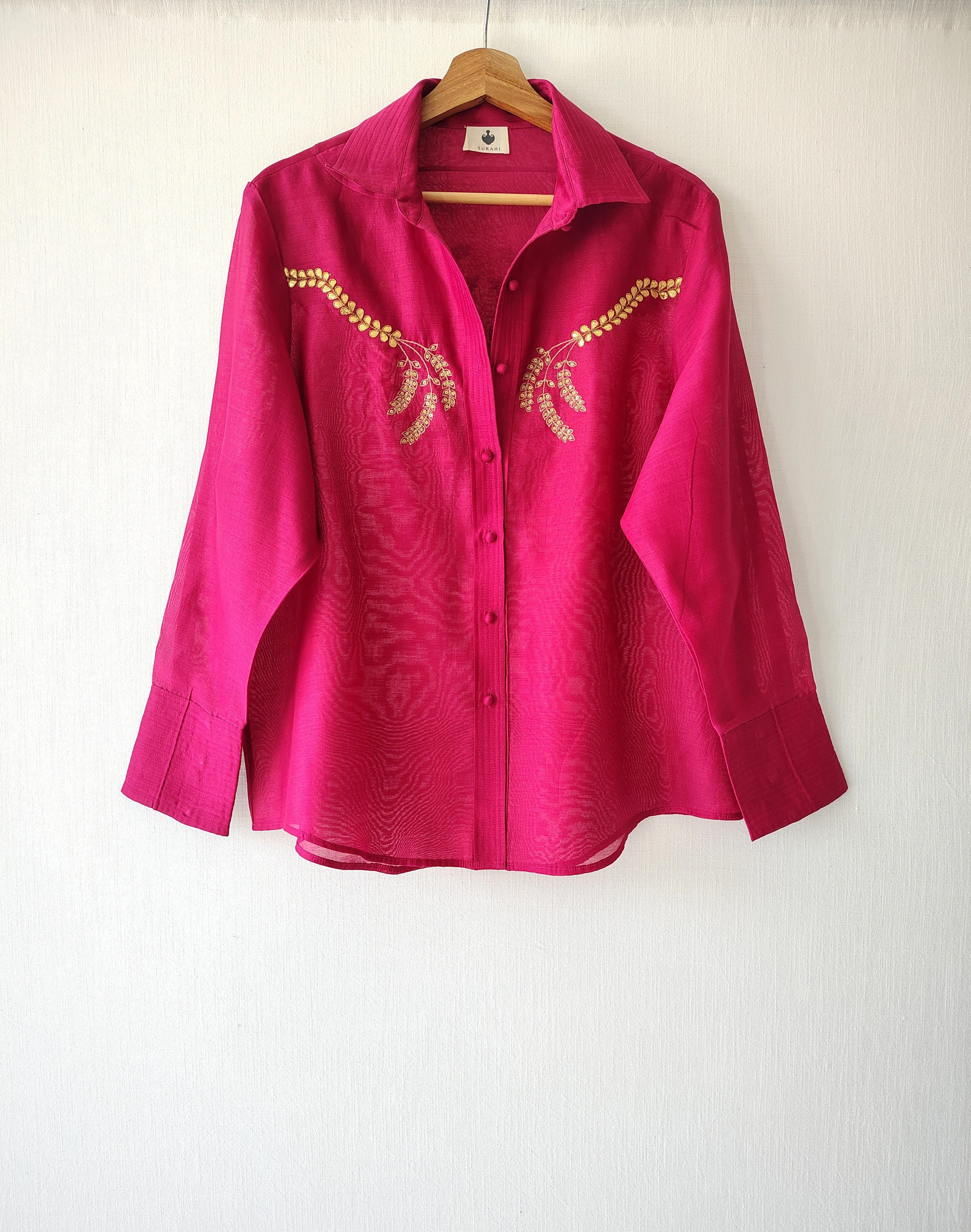 The BAROQUE Shirt - Pink
