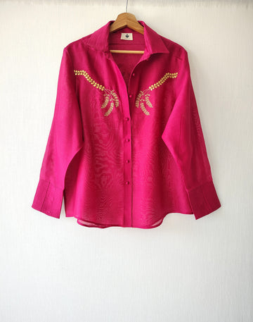 The BAROQUE Shirt - Pink