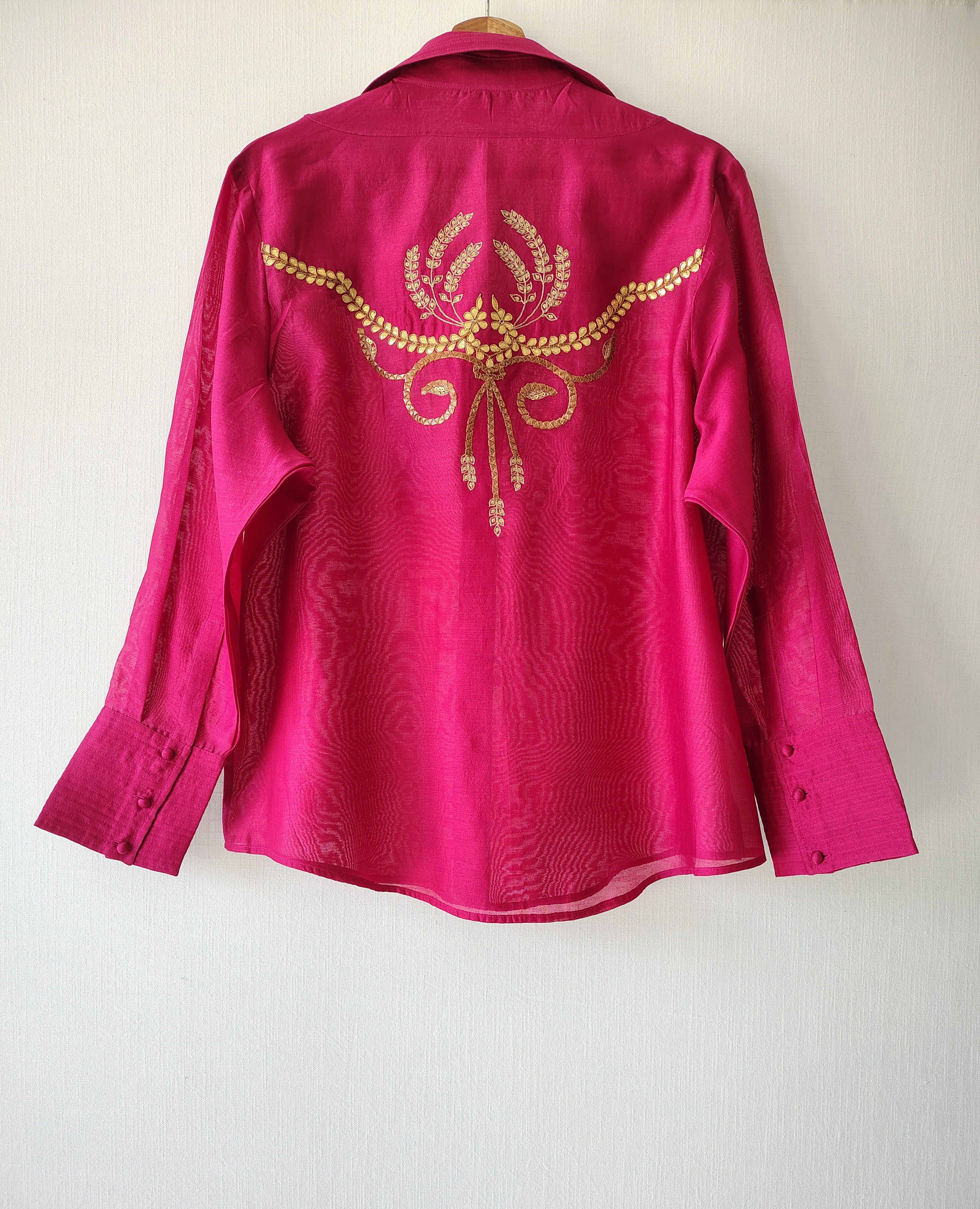 The BAROQUE Shirt - Pink