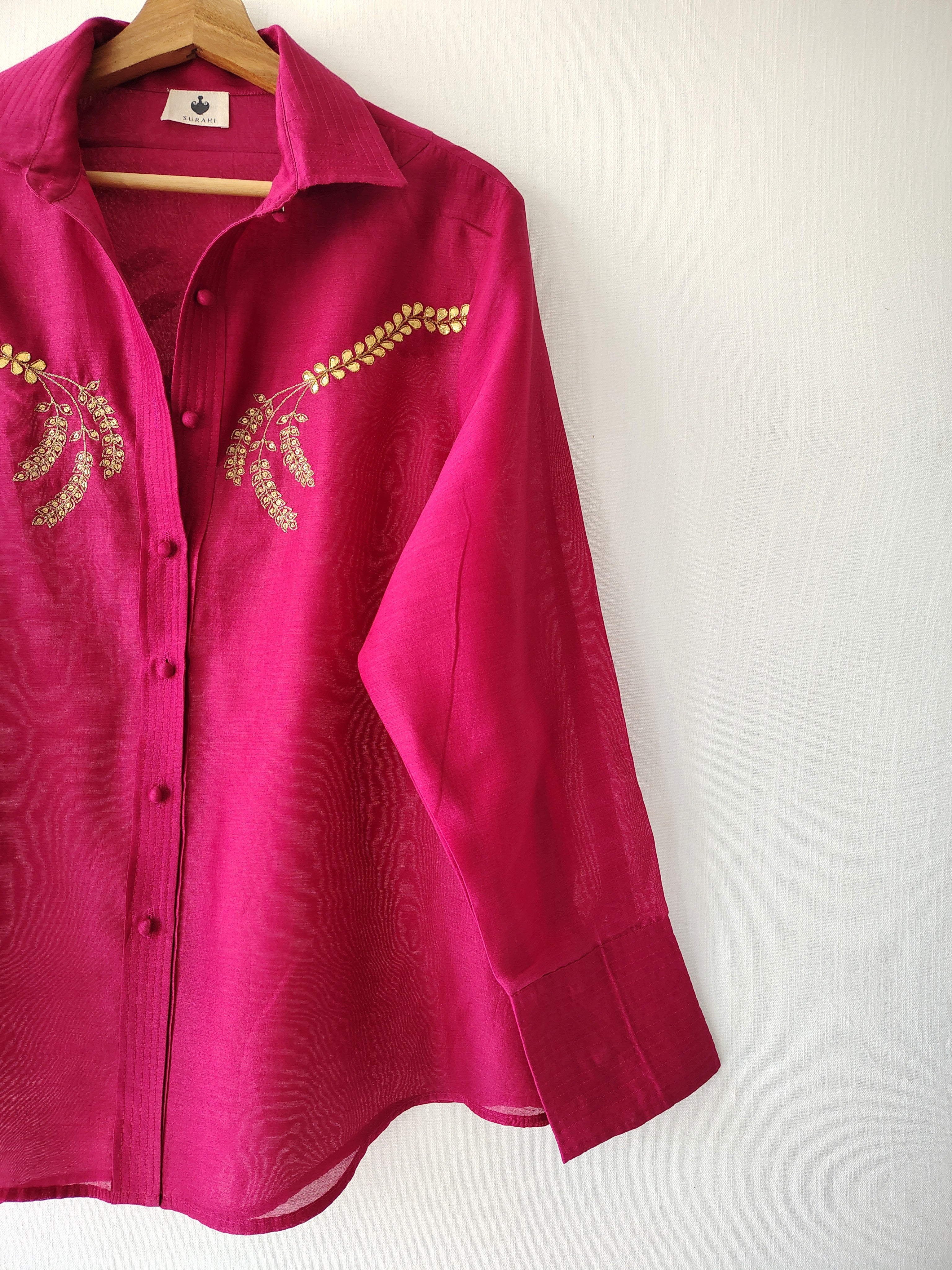 The BAROQUE Shirt - Pink