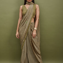 ZALE PRE -DRAPED SAREE