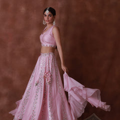 OPHELIA PINK LEHENGA