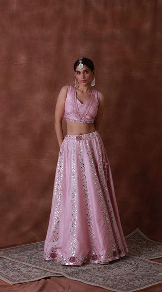 OPHELIA PINK LEHENGA