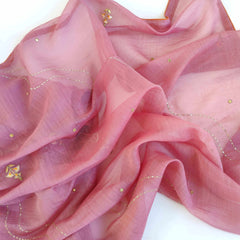 Rose Chanderi Saree